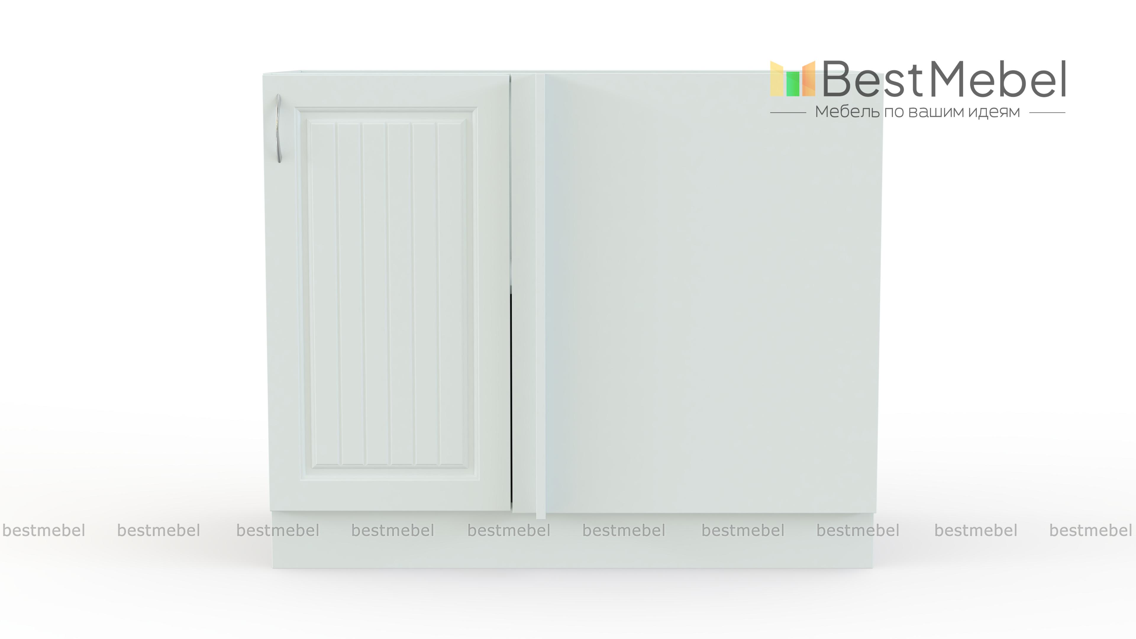 Тумба напольная угловая Николь BMS - Фото