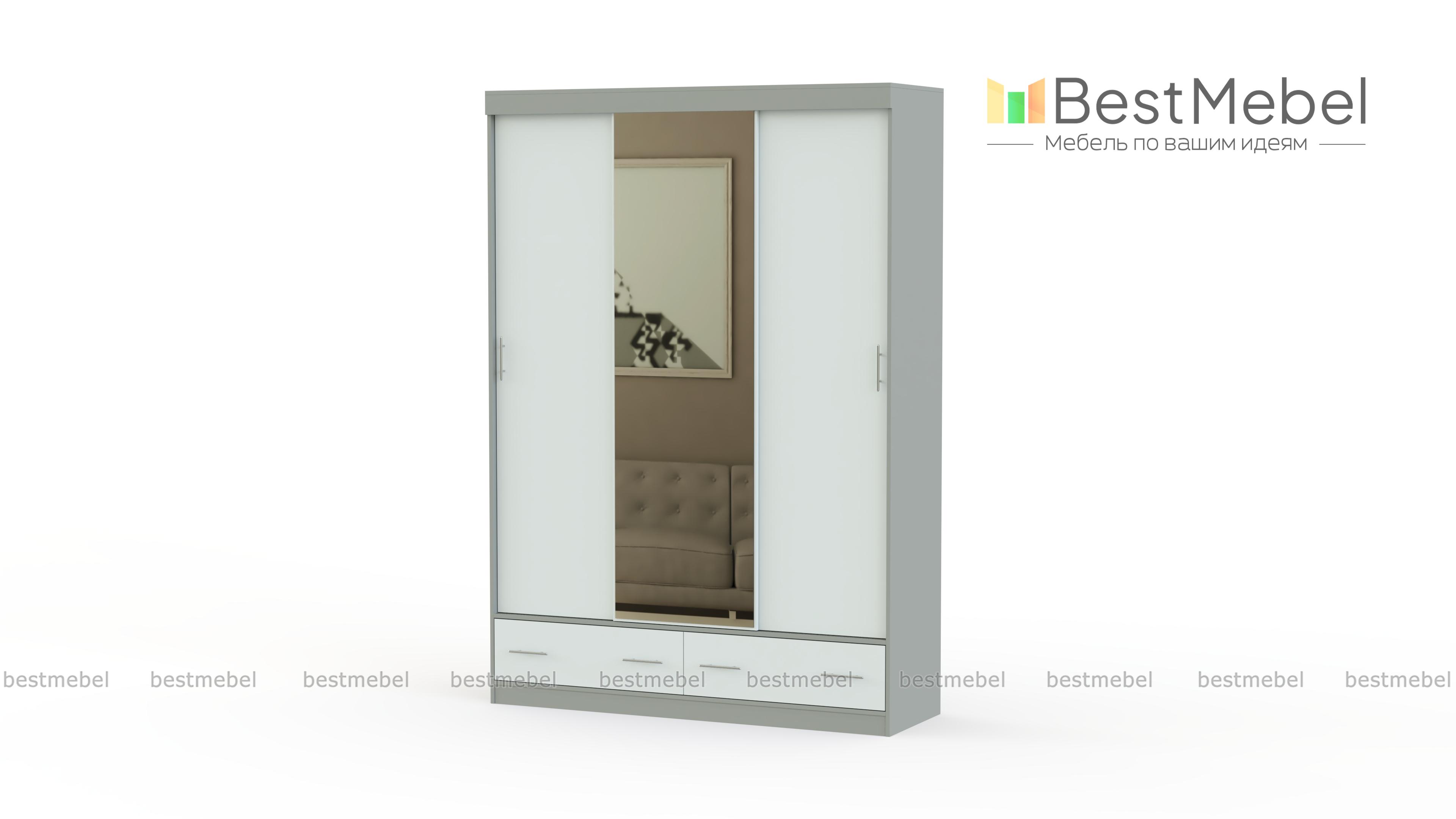 Шкаф-купе Модерн-2 BMS - Фото