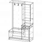 Схема сборки Прихожая Агата М BMS