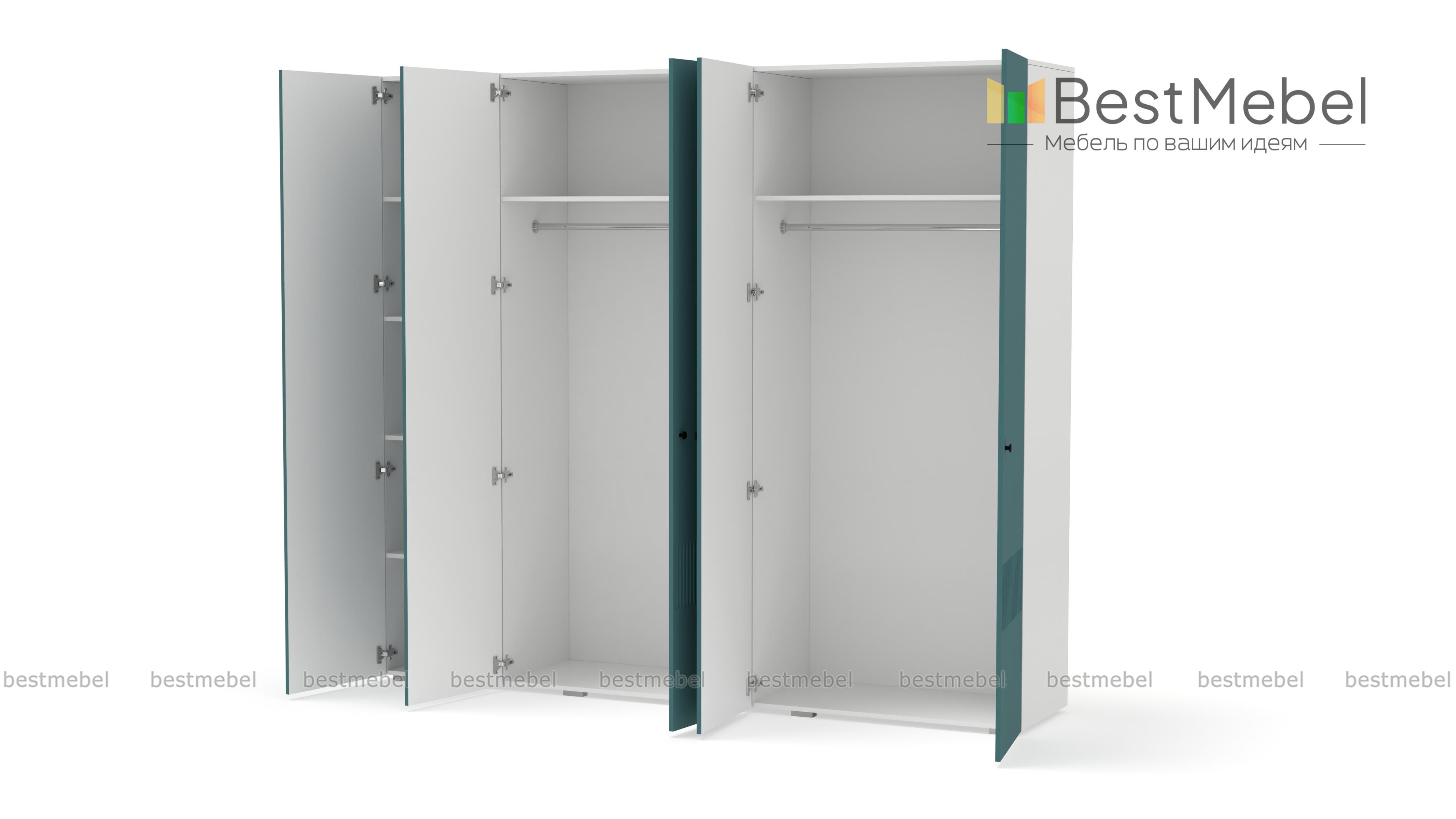 Шкаф распашной Джосс 5 BMS - Фото