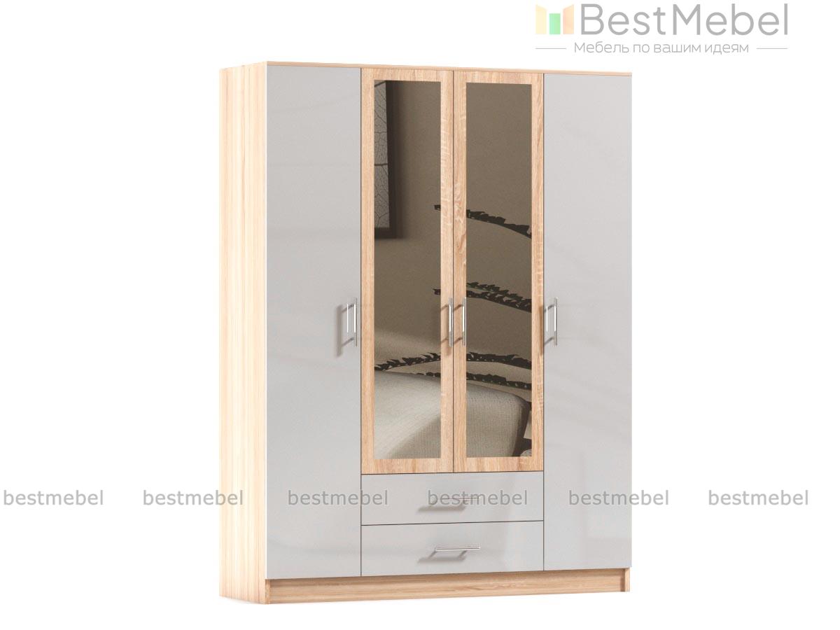 Шкаф четырехстворчатый Софи ШКВ 1600 BMS - Фото