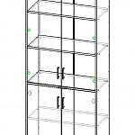 Схема сборки Шкаф для бумаг ШБ-3 А5 BMS