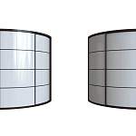 Шкаф радиусный Мия 48 BMS - Фото 2