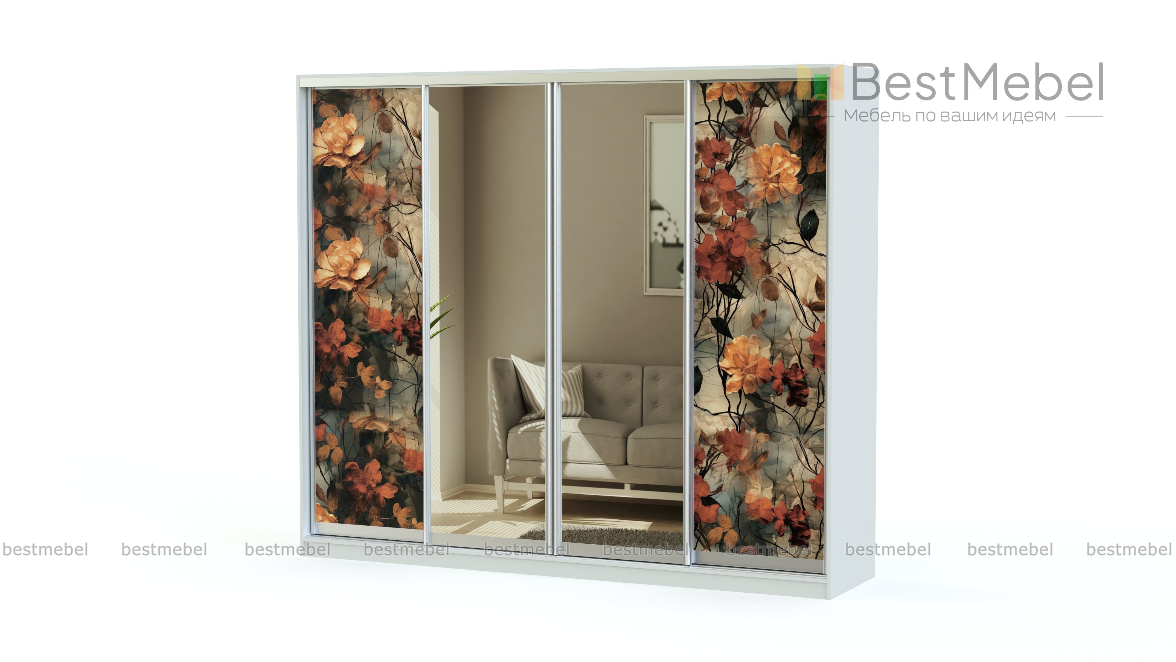 Шкаф-купе Оскар 30 BMS