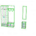 Схема сборки Прихожая Премиум 1.9 BMS