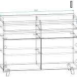 Схема сборки Тумба Бесто Besta 28