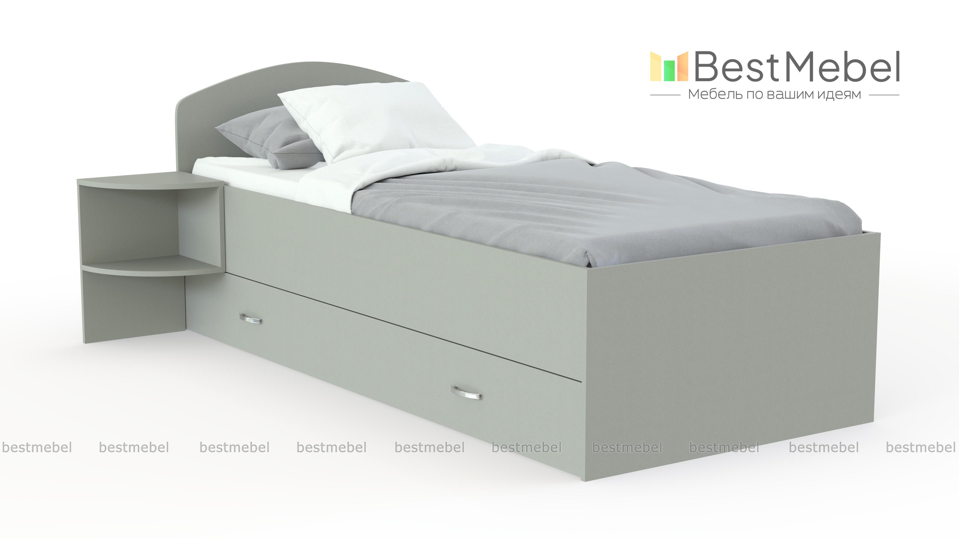 Кровать Mebi BMS - Фото