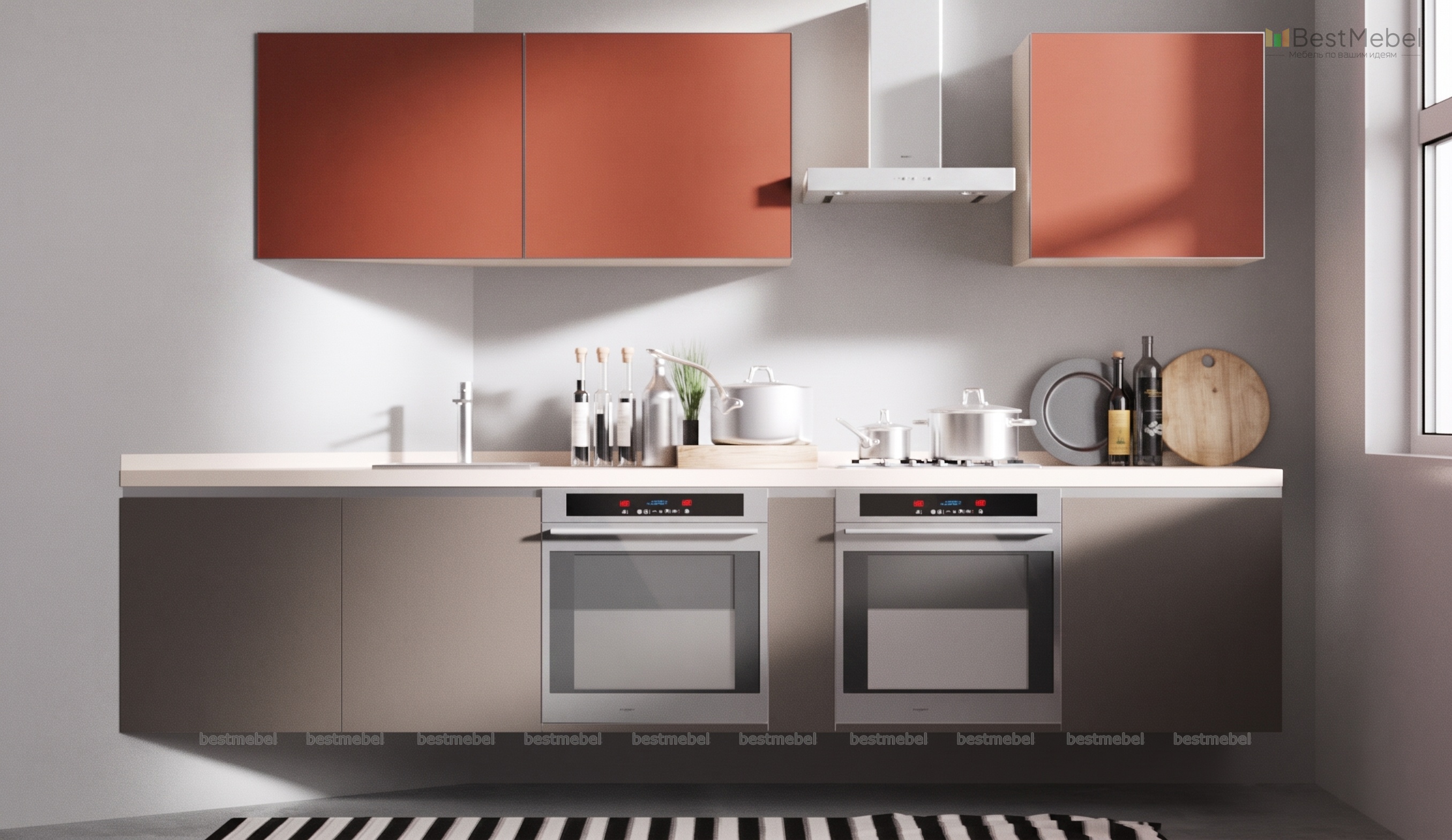 Кухня навесная Компакт BMS