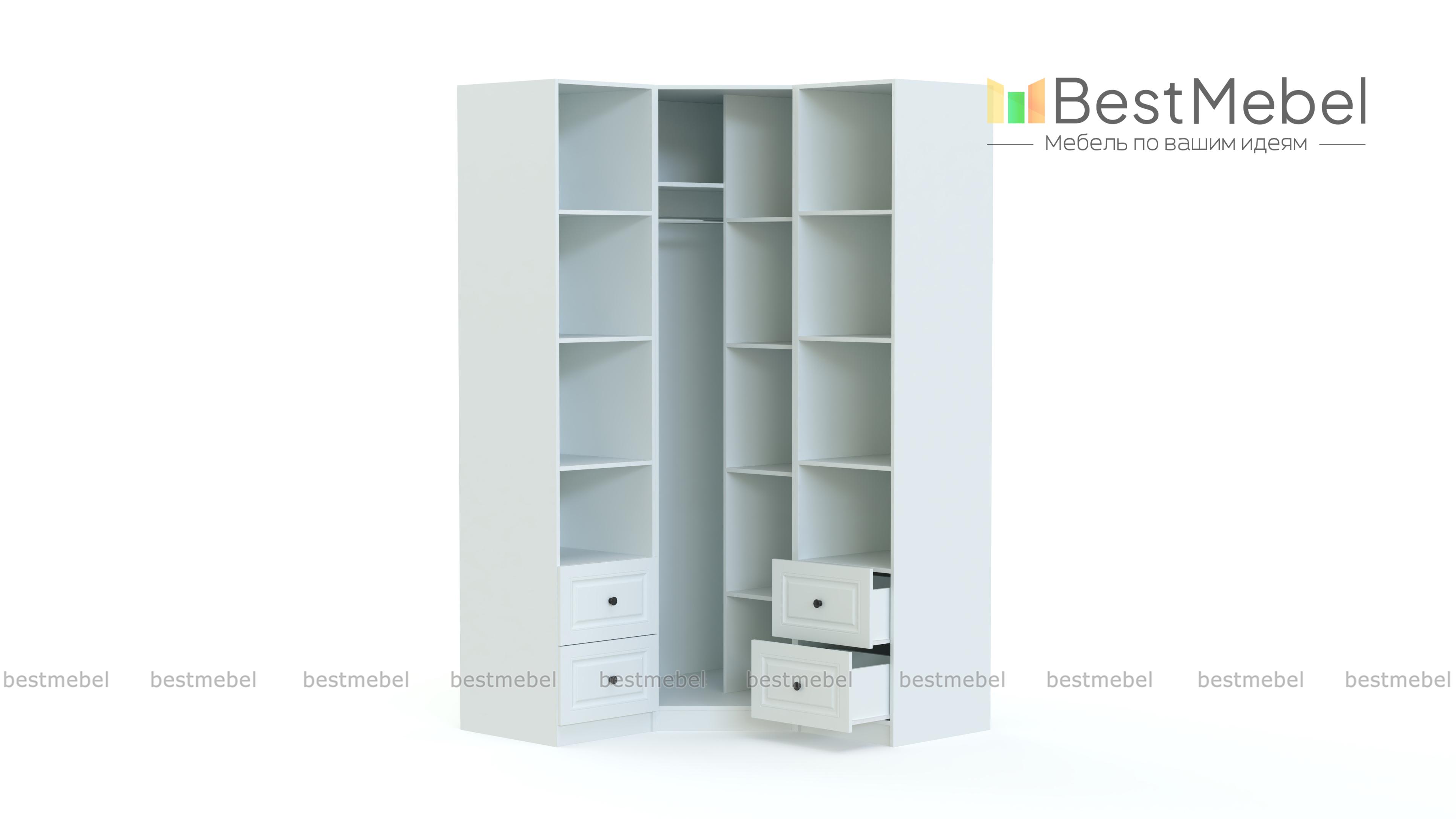 Шкаф угловой Франк 34 BMS - Фото