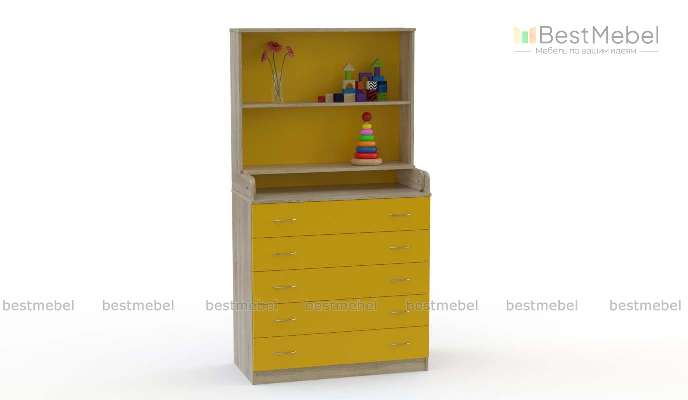 Комод пеленальный Альберт 1 BMS