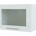 Шкаф навесной под вытяжку со стеклом Греция BMS - Фото 1