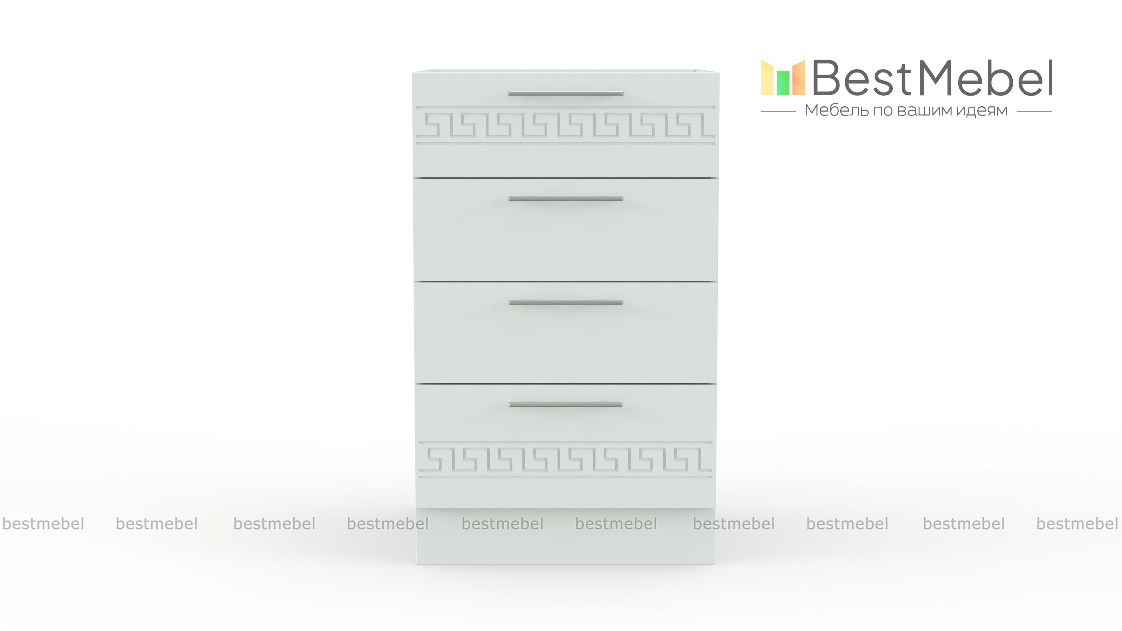 Тумба напольная 4 ящика  Греция BMS - Фото