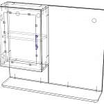 Схема сборки Зеркало Альпака 1  BMS
