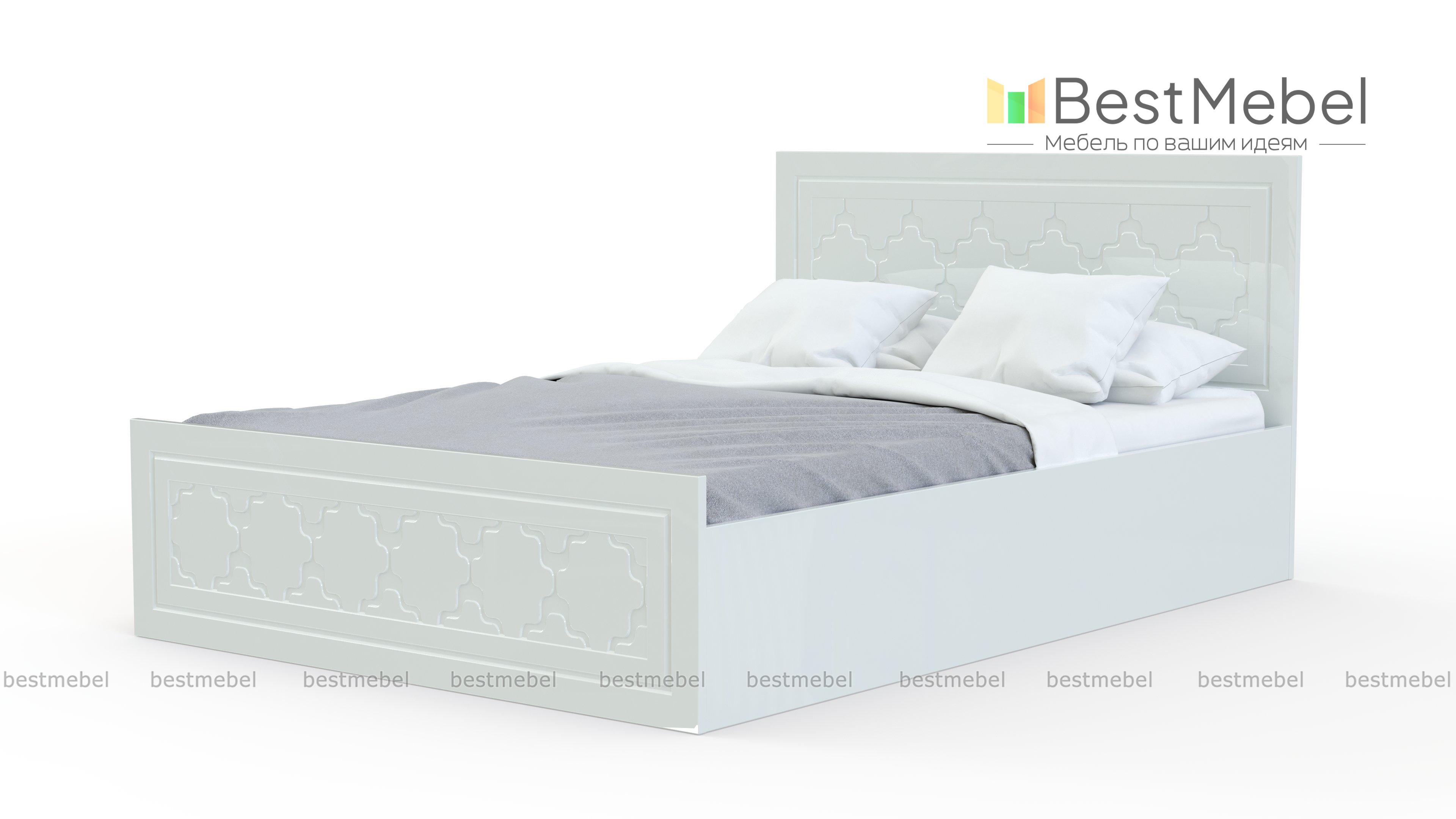 Кровать Мари Блеск 47 BMS - Фото