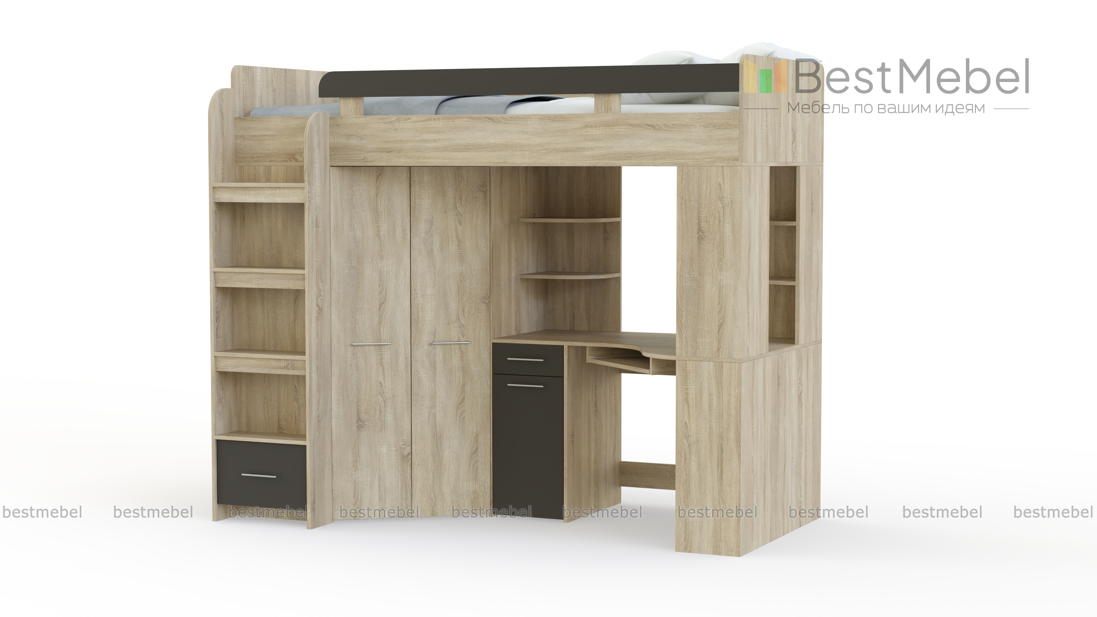 Детская кровать Коста 1 BMS