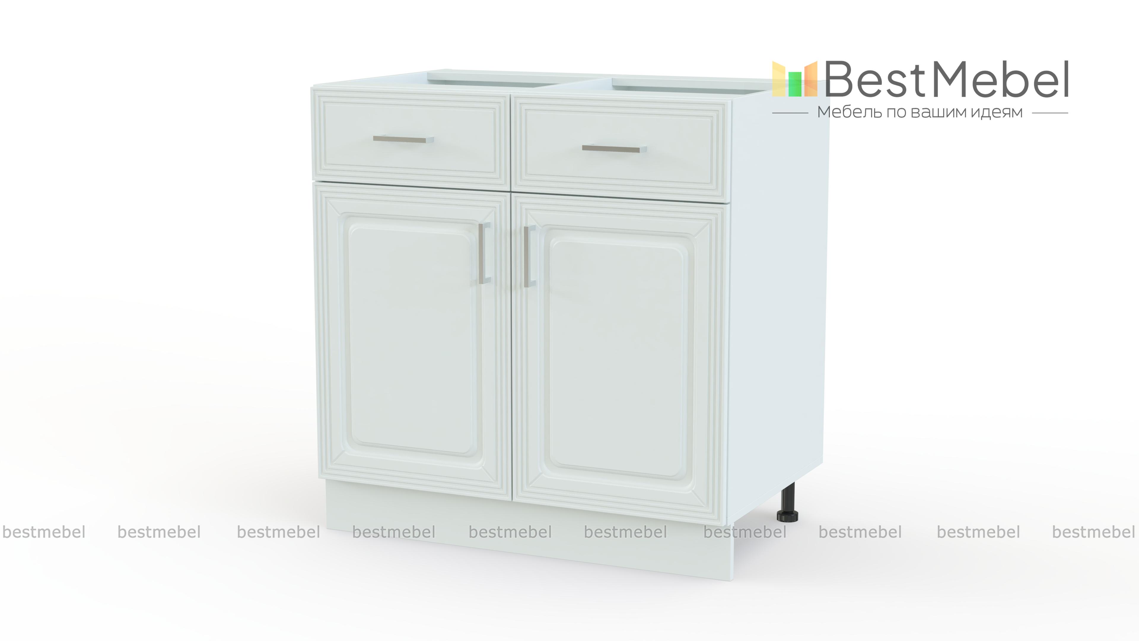 Шкаф нижний с 2-мя ящиками Ника BMS - Фото