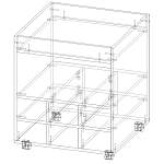 Схема сборки Стеллаж Альфред 9 BMS