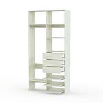 Стеллаж для одежды Мирта 84 BMS - Фото 25