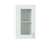 Шкаф верхний торцевой остекленный Лофт BMS - Фото 7