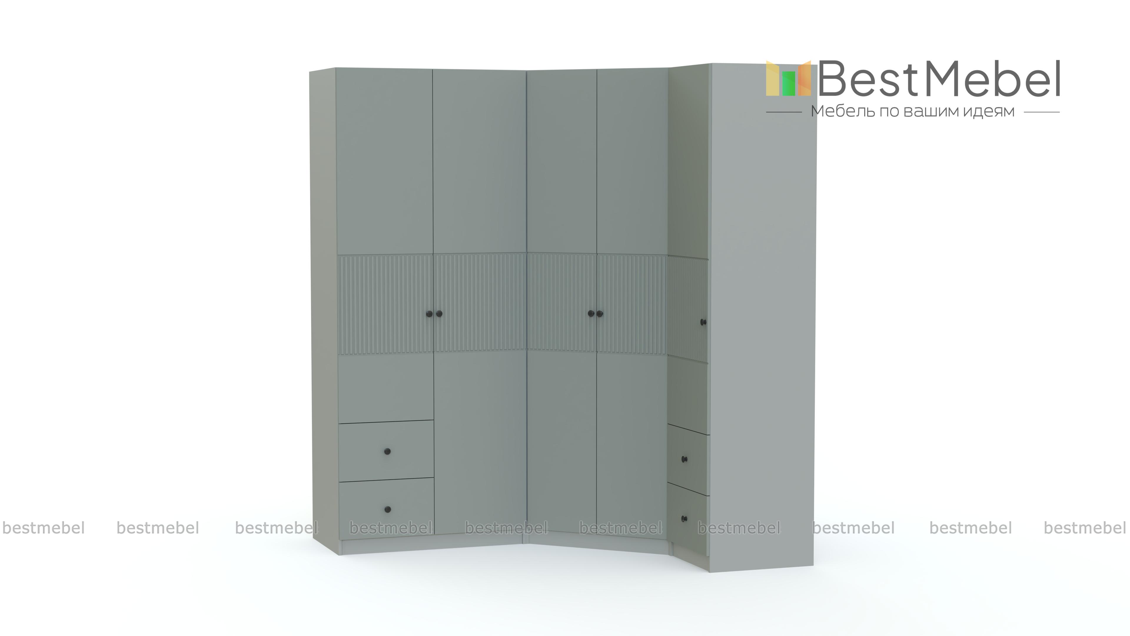 Шкаф угловой Ланс 30 BMS - Фото