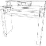 Схема сборки Трюмо Жаклин Д-11 BMS