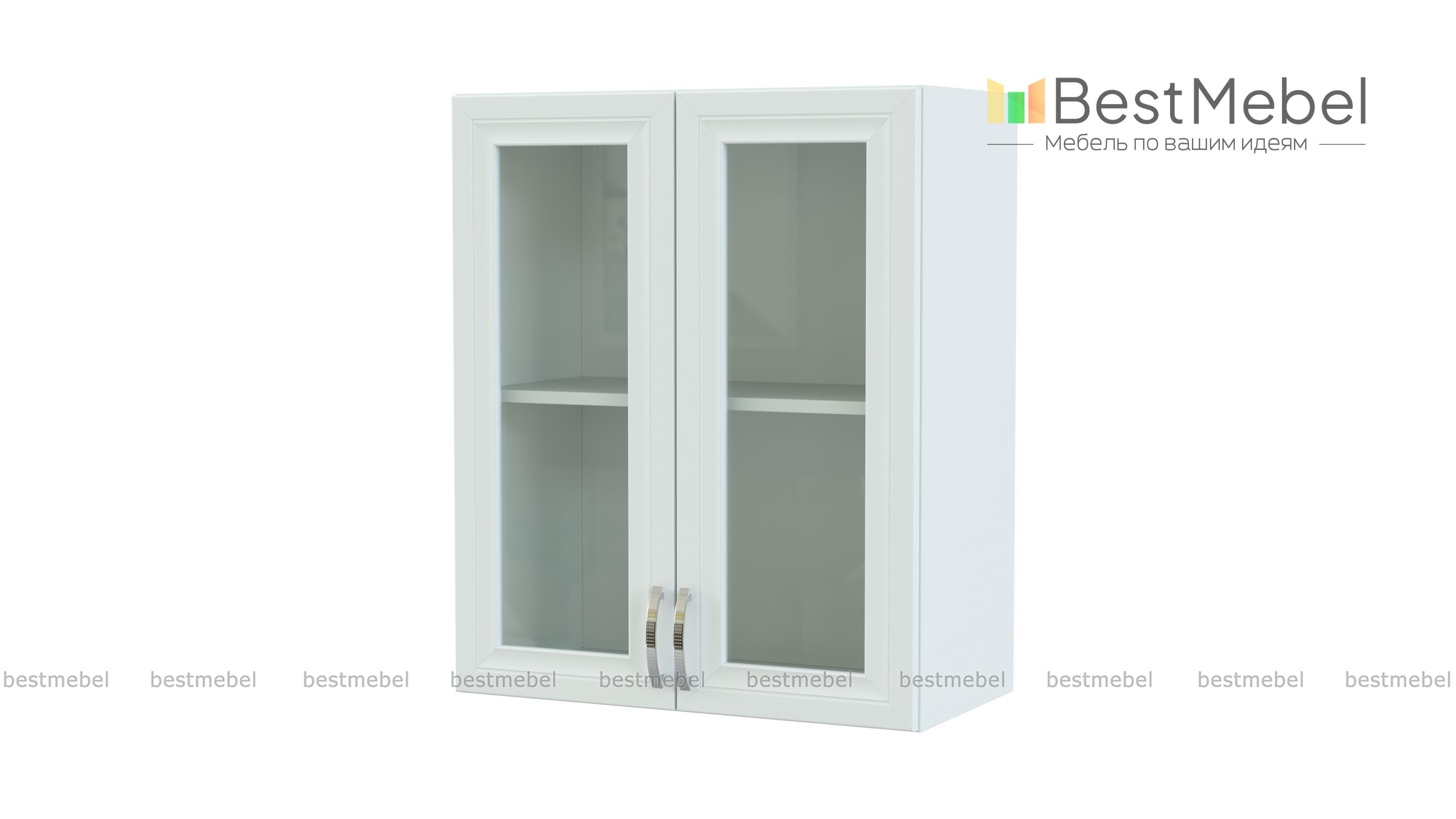 Шкаф-витрина 2ДВ Трапеза Рамочная BMS - Фото