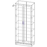 Шкаф книжный 2 №1