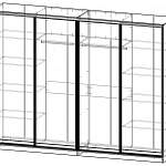 Схема сборки Шкаф-купе Оскар 30 BMS