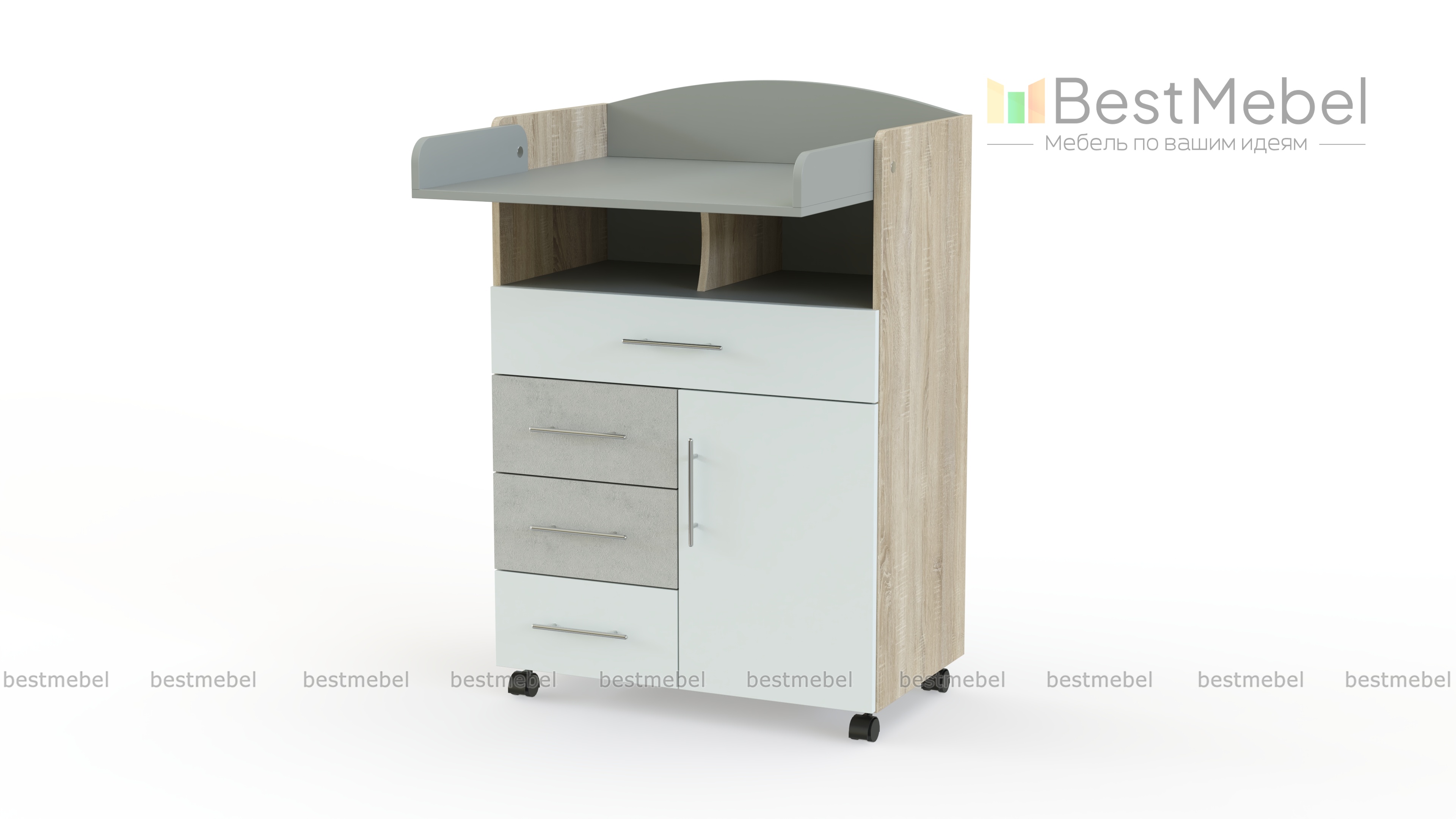 Пеленальный комод Уно 6 BMS