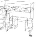 Схема сборки Кровать-чердак Смарти 12 BMS