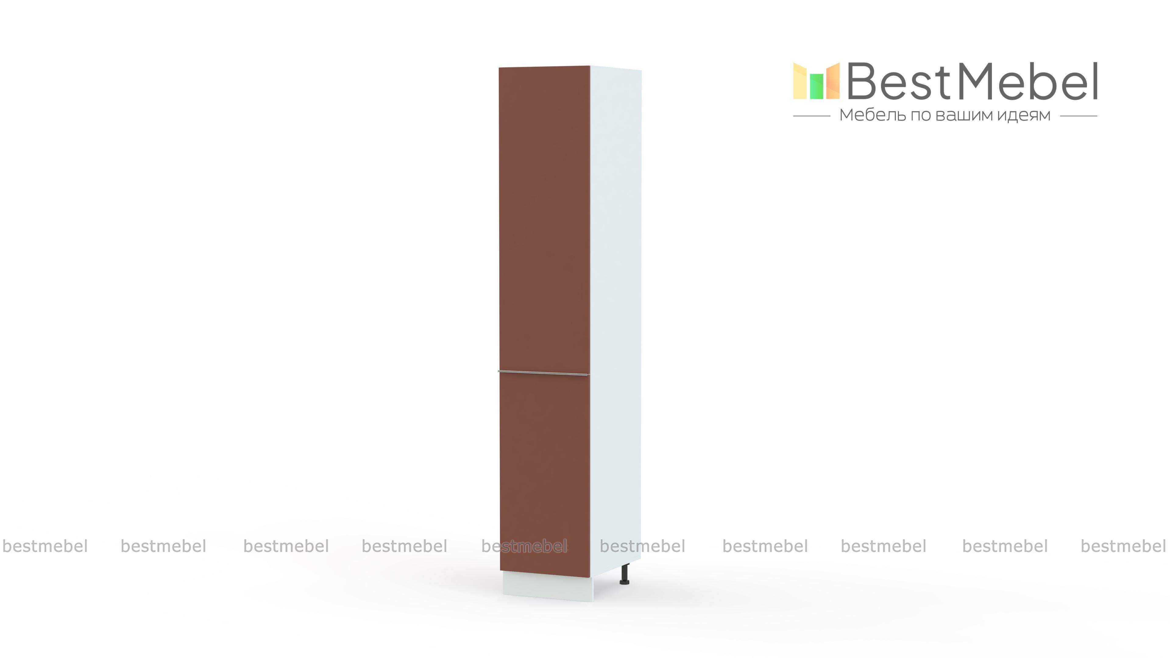 Шкаф пенал с 2-мя дверцами Фьюжн BMS - Фото