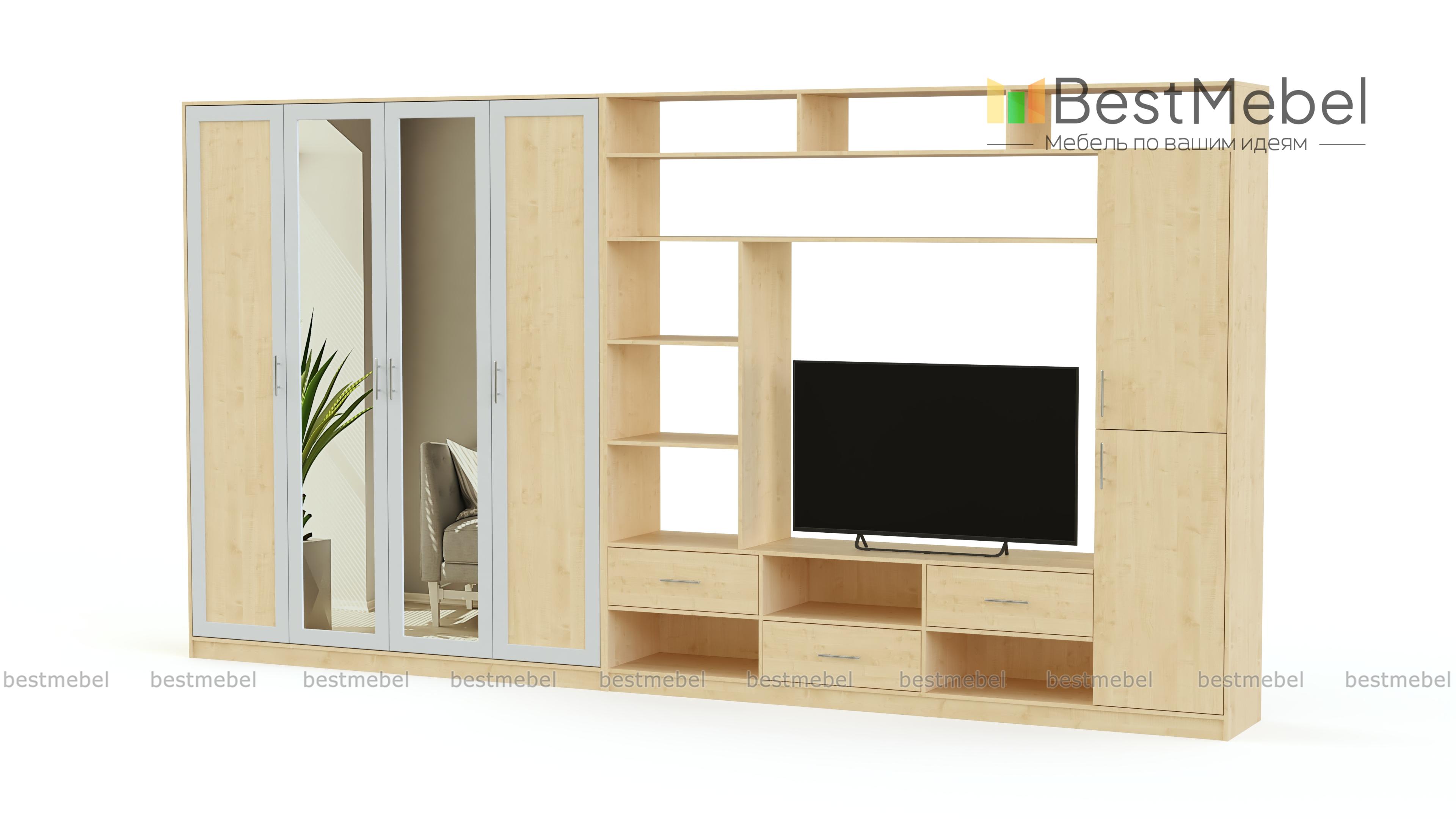 Стенка в гостиную TV-26 BMS - Фото