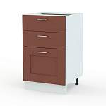 Шкаф нижний с 3-мя ящиками Лофт BMS - Фото 7