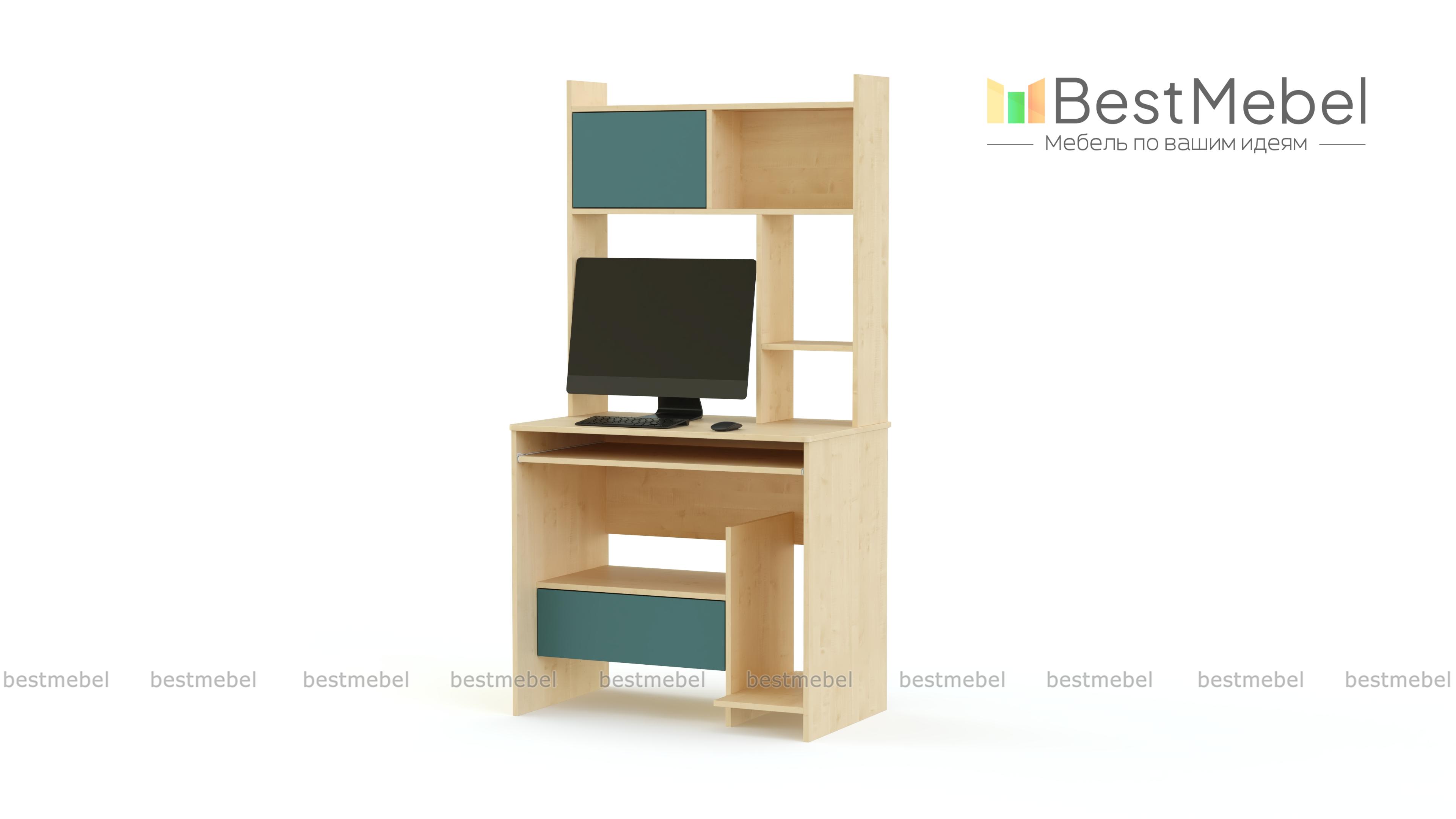 Стол компьютерный МБ-9.1 BMS - Фото