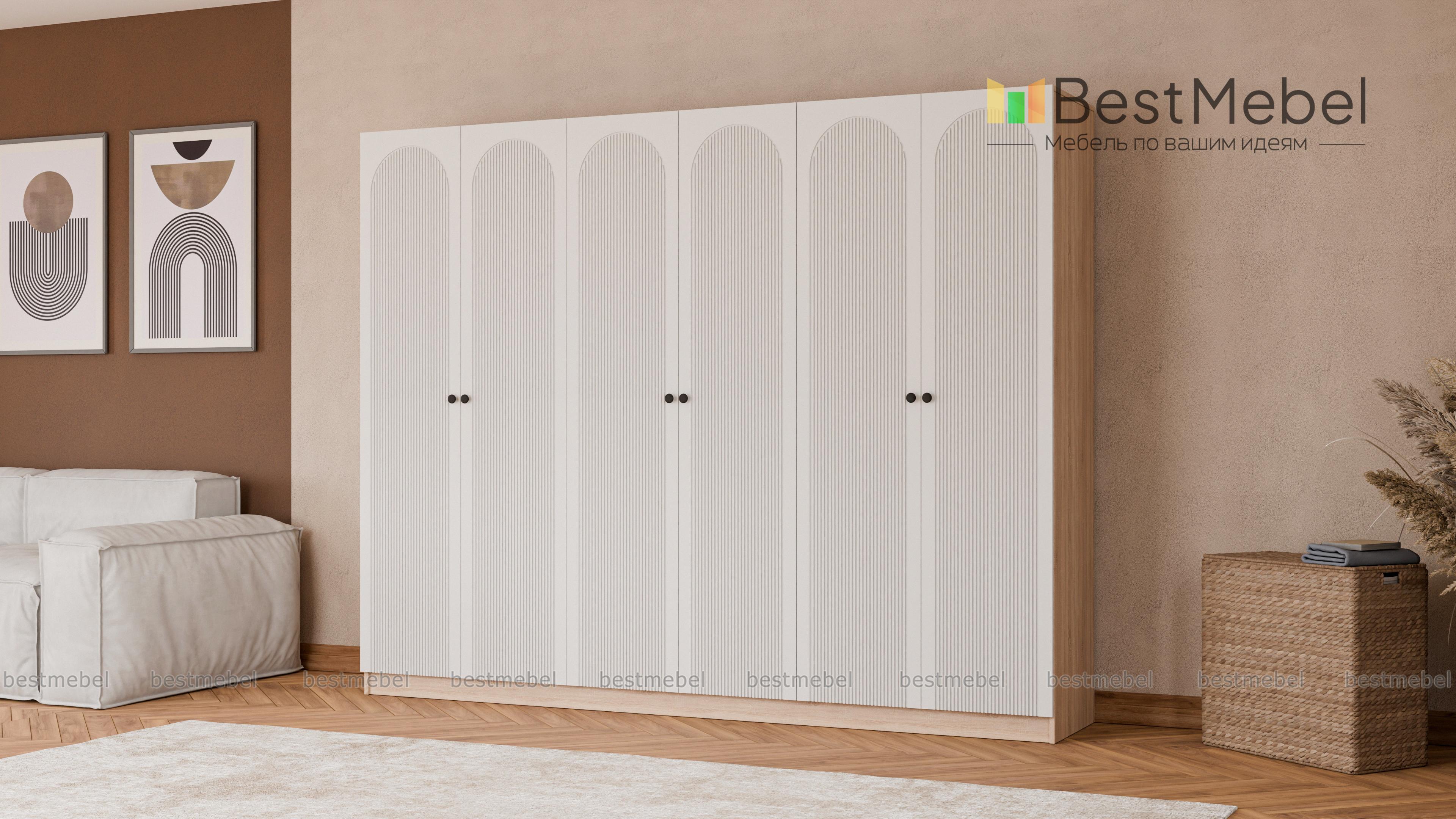 Шкаф распашной Рене 35 BMS - Фото