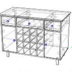 Схема сборки Шкаф Полли 4 BMS