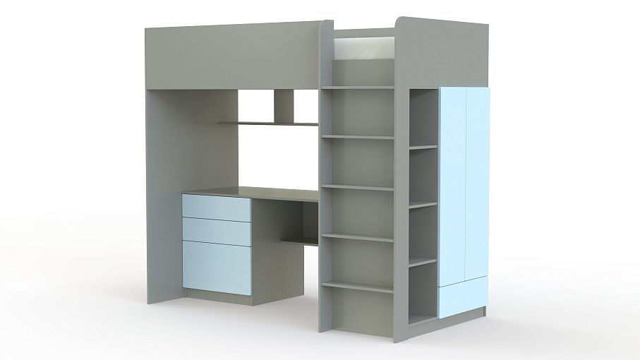 Кровать-чердак Скай Нео 11 BMS - Фото