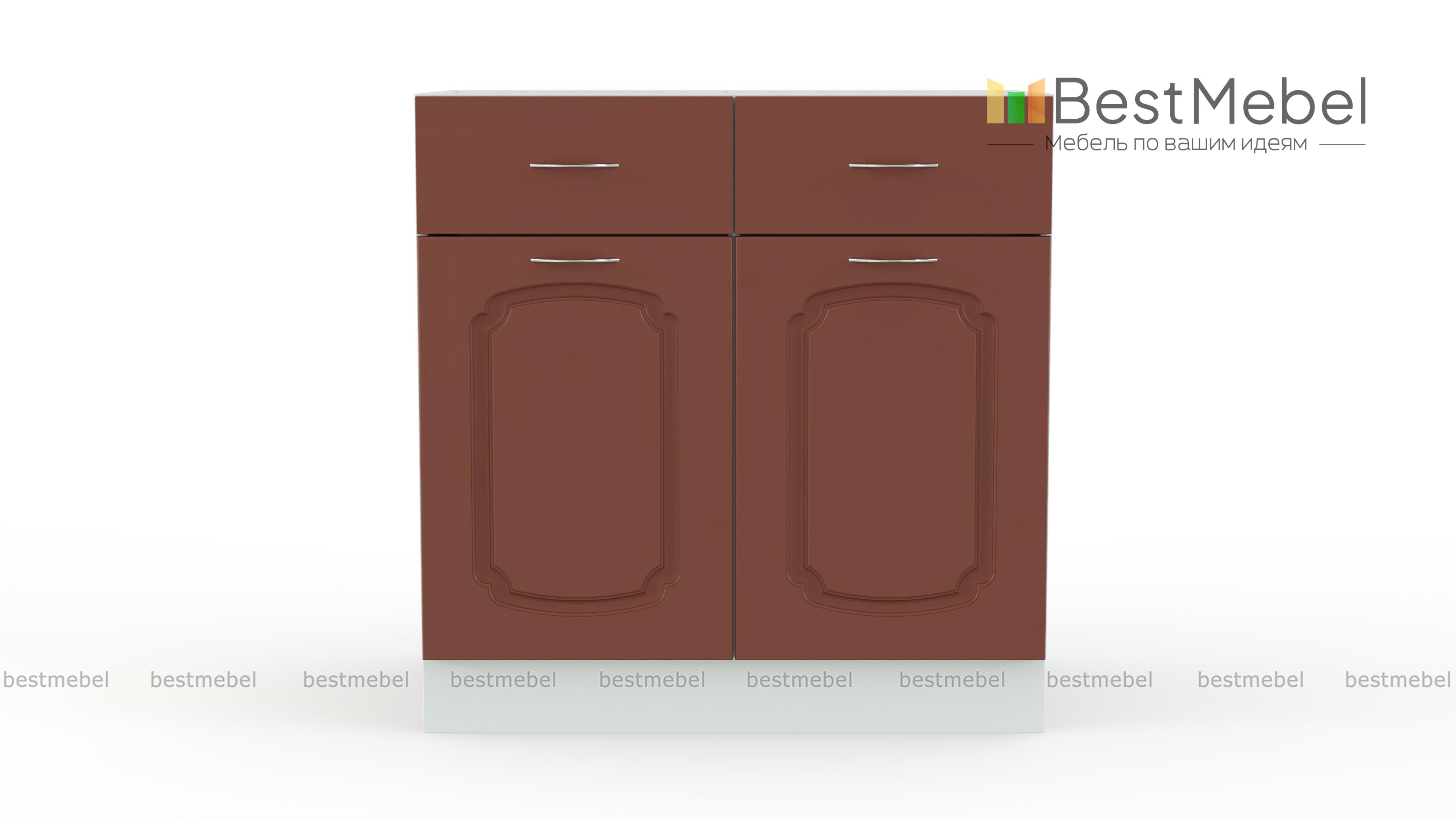 Эмилия шкаф напольный с ящиками BMS - Фото