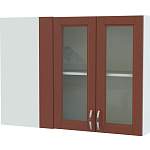 Шкаф верхний Лондон угловой со стеклом BMS - Фото 7