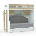 Кровать-чердак с диваном Пума 4 BMS - Фото 1