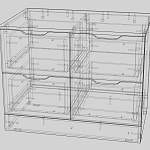 Комод Нордли Nordli 23