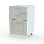 Шкаф нижний с 3-мя ящиками Лофт BMS - Фото 5