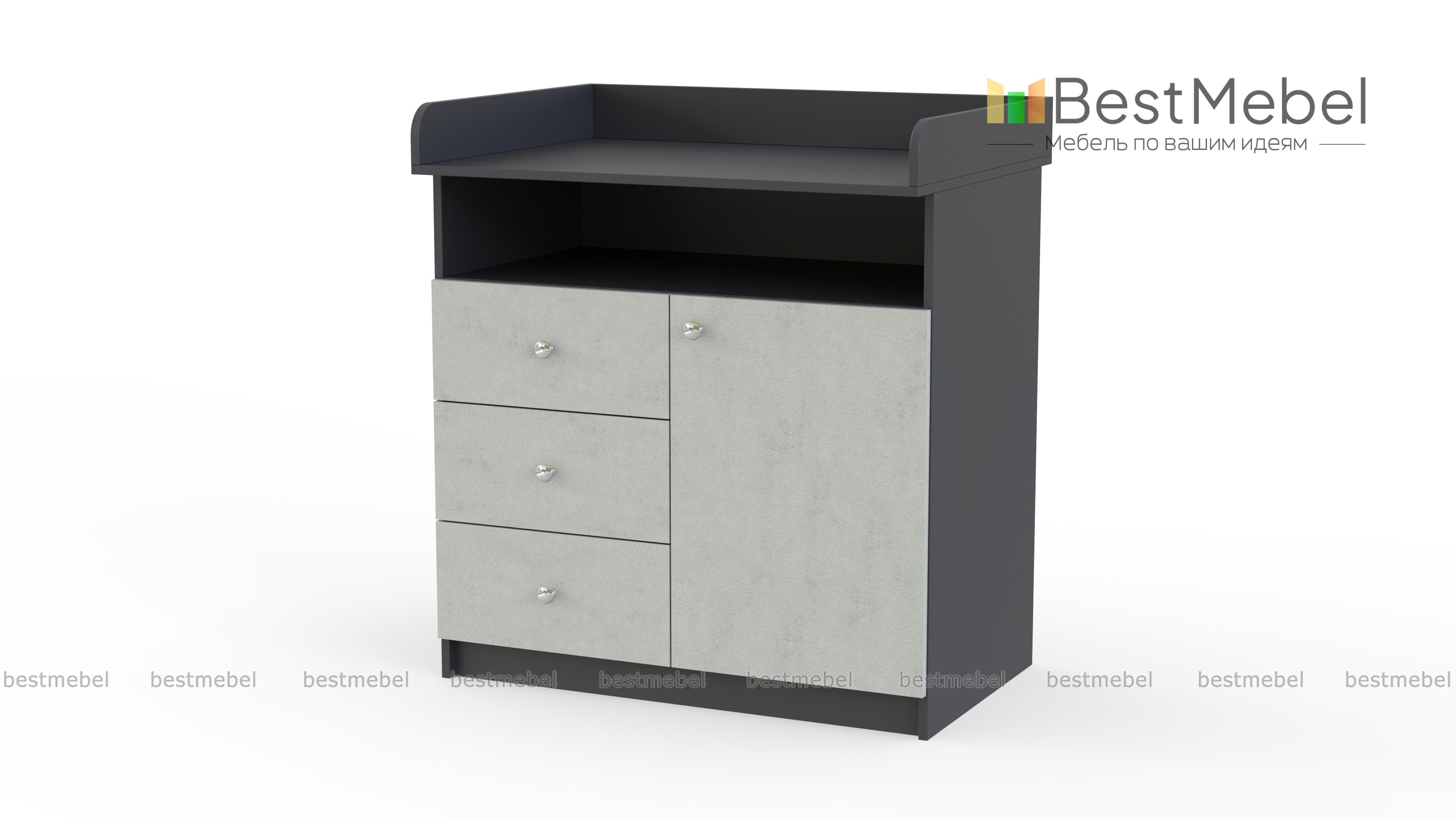 Пеленальный комод Гера 4 BMS - Фото