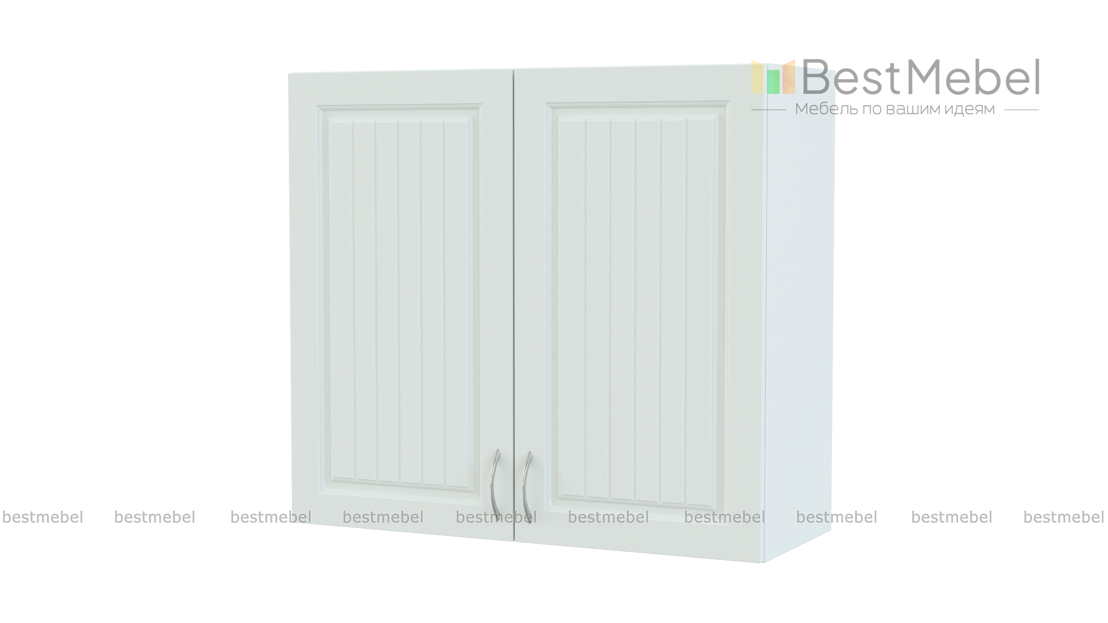 Шкаф навесной Николь 2 двери BMS