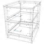 Схема сборки Прикроватная тумба Светлана 15 BMS